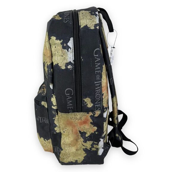 OFFICIAL Game of Thrones Map 16.5" Backpack School Book Bag Teen 14+ GOT Fantasy - Picture 5 of 16